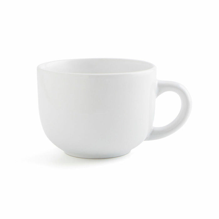 Hrnek Quid Snow Alb Ceramică 400 ml (6 Unități) (Pack 6x)