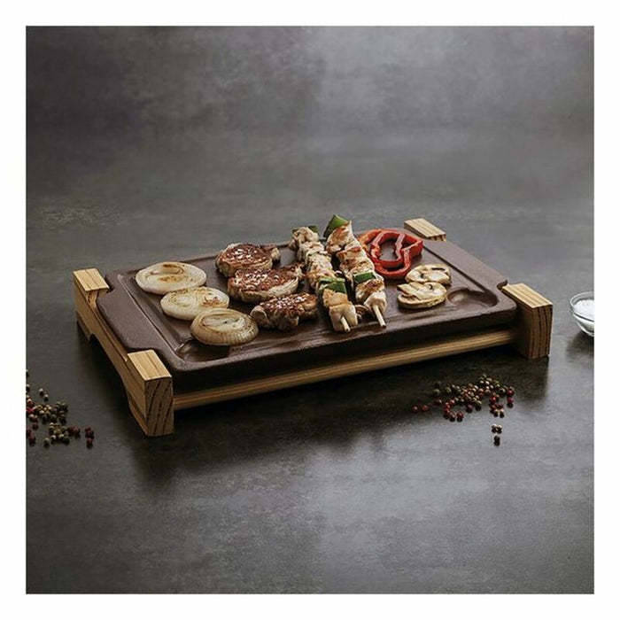 Plită de Piatră pentru Copt Anaflor Ceramică (36,5 X 24 cm)