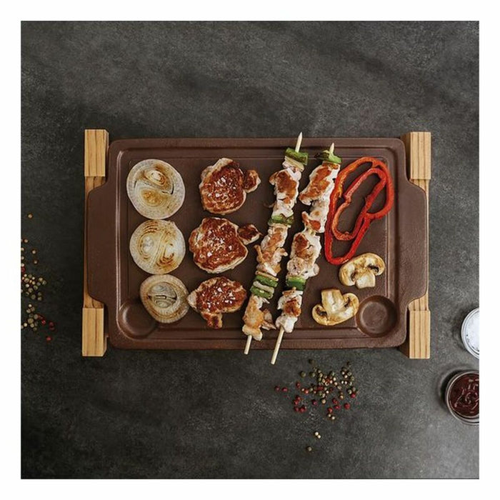 Plită de Piatră pentru Copt Anaflor Ceramică (36,5 X 24 cm)