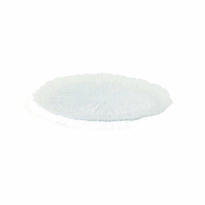 Platou Plat Quid Mar De Viento Transparent Sticlă Ø 32 cm (6 Unități) (Pack 6x)