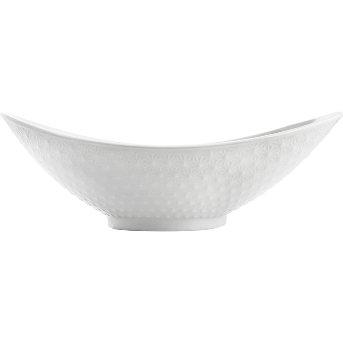 Platou pentru Servire Quid Gastro Ceramică Alb (28,2 x 15,5 x 9 cm) (Pack 4x)