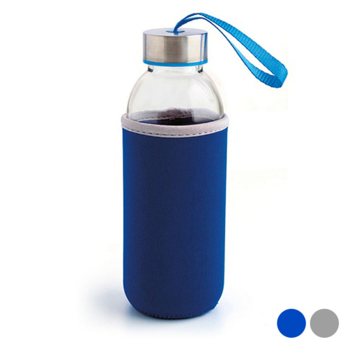 Sticlă (de pus lichide) Quid Albastru Gri Sticlă 400 ml