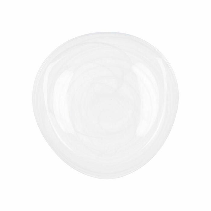Platou Plat Quid Boreal Alb Sticlă Ø 30 cm (6 Unități) (Pack 6x)