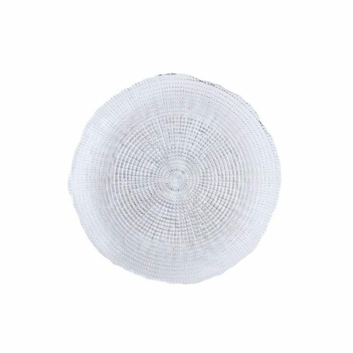 Platou Plat Quid Boreal Transparent Sticlă Ø 21 cm (6 Unități) (Pack 6x)