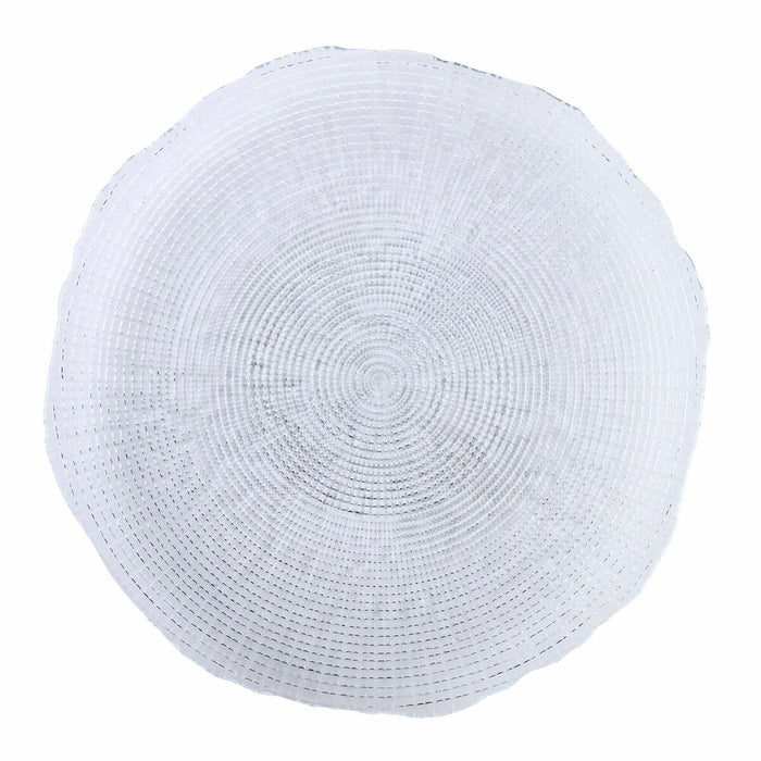 Farfurie Suport Quid Boreal Transparent Sticlă Ø 32 cm (6 Unități) (Pack 6x)