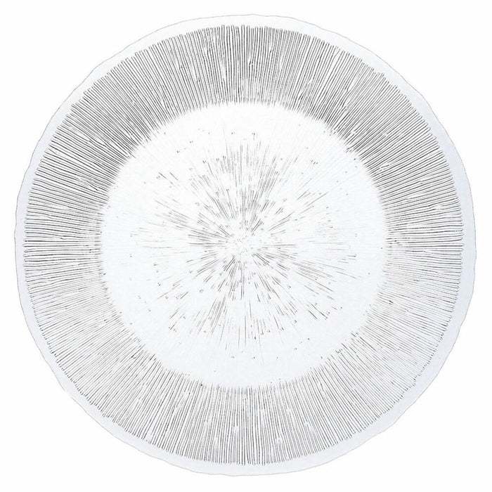Platou Plat Quid Lonja Transparent Sticlă (6 Unități) (Pack 6x)