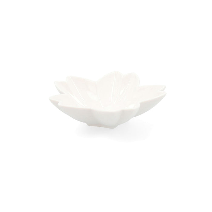 Tavă pentru gustari Quid Select Floare Ceramică Alb (6 Unități) (Pack 6x)