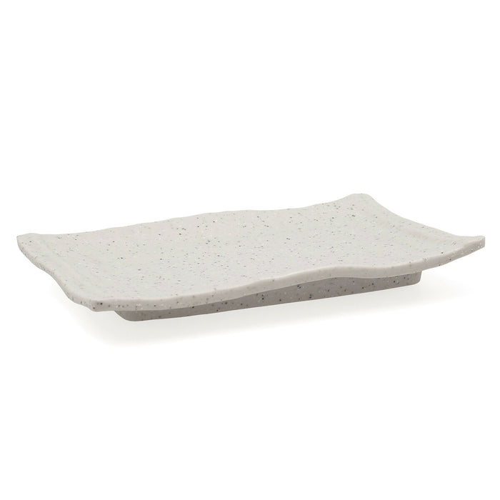 Platou Plat Bidasoa Ikonic Gri Plastic Melamina 20,7 x 13 x 2 cm (12 Unități) (Pack 12x)