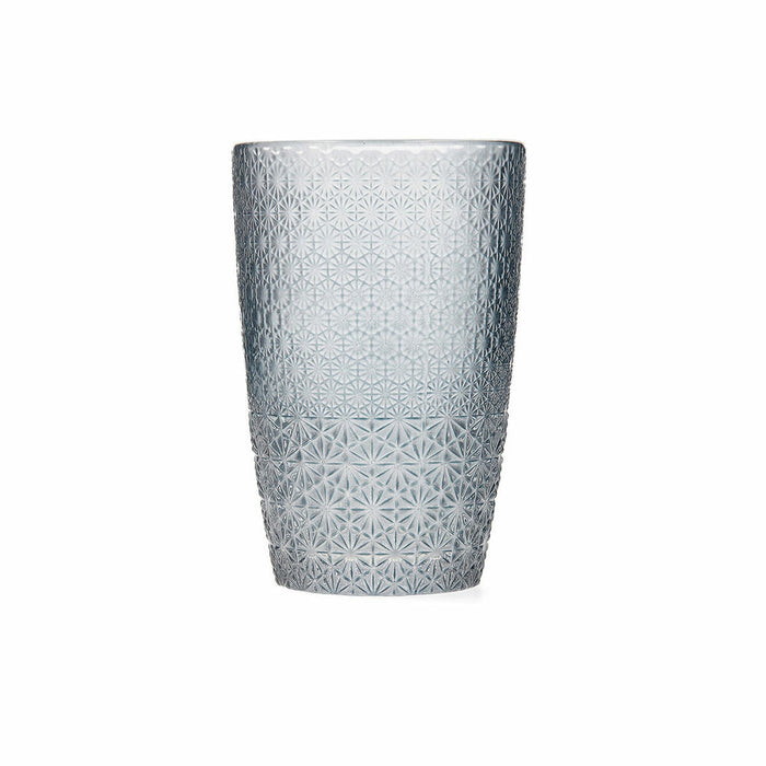 Set de pahare Bidasoa Ikonic Gri Sticlă 350 ml (6 Piese)