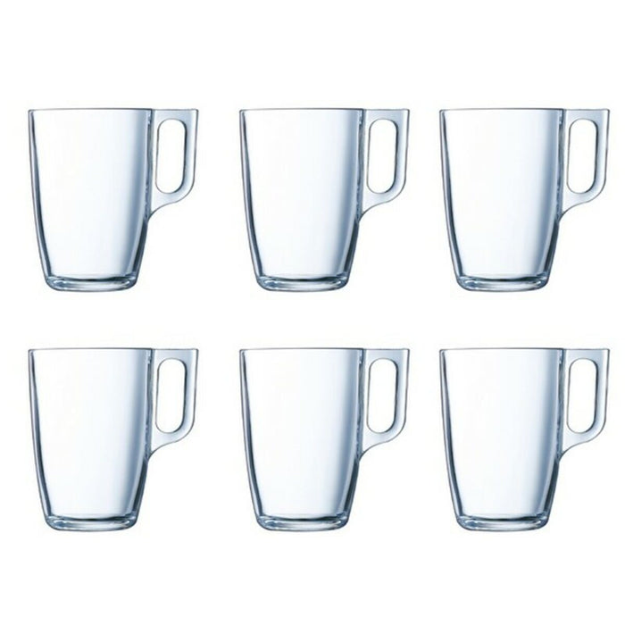 Set de Cești Luminarc Nuevo Transparent Sticlă (320 ml) (6 Unități)