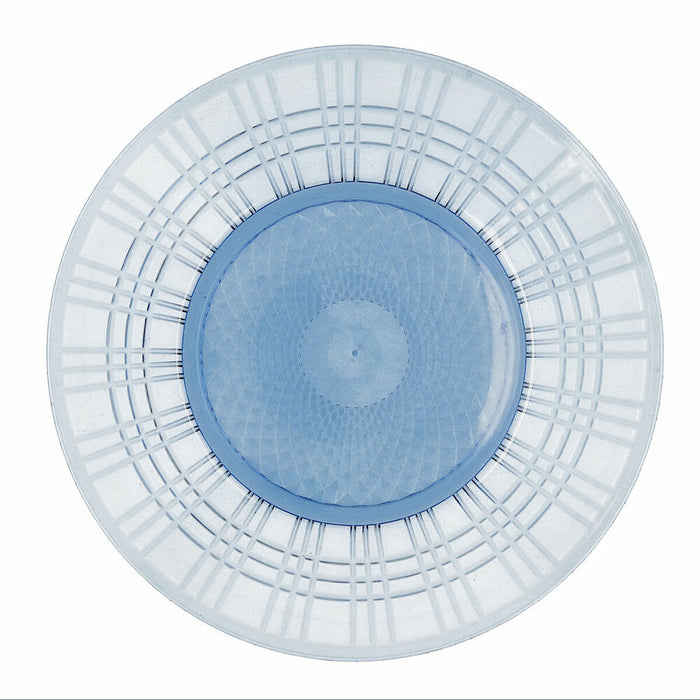 Platou Plat Quid Viba Albastru Plastic Ø 26 cm 26 cm (12 Unități) (Pack 12x)