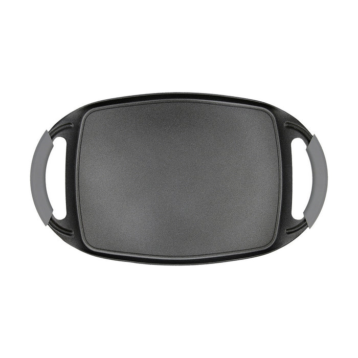 Rotisor Quid Ebano Negru Metal Silicon (47 x 29 cm)