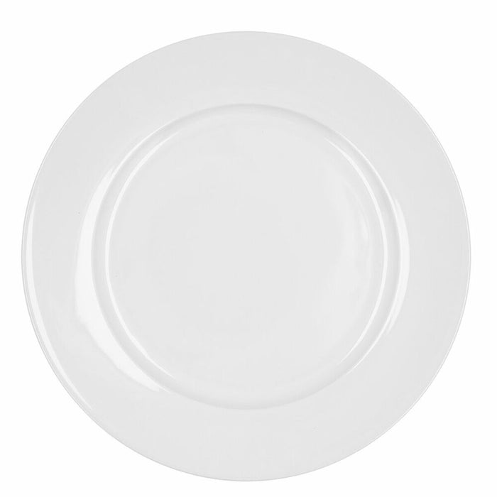 Platou Plat Bidasoa Glacial Ala Ancha Alb Ceramică Ø 30 cm (4 Unități) (Pack 4x)