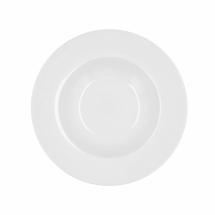 Farfurie Adâncă Bidasoa Glacial Ceramică Alb (23,5 cm) (Pack 6x)