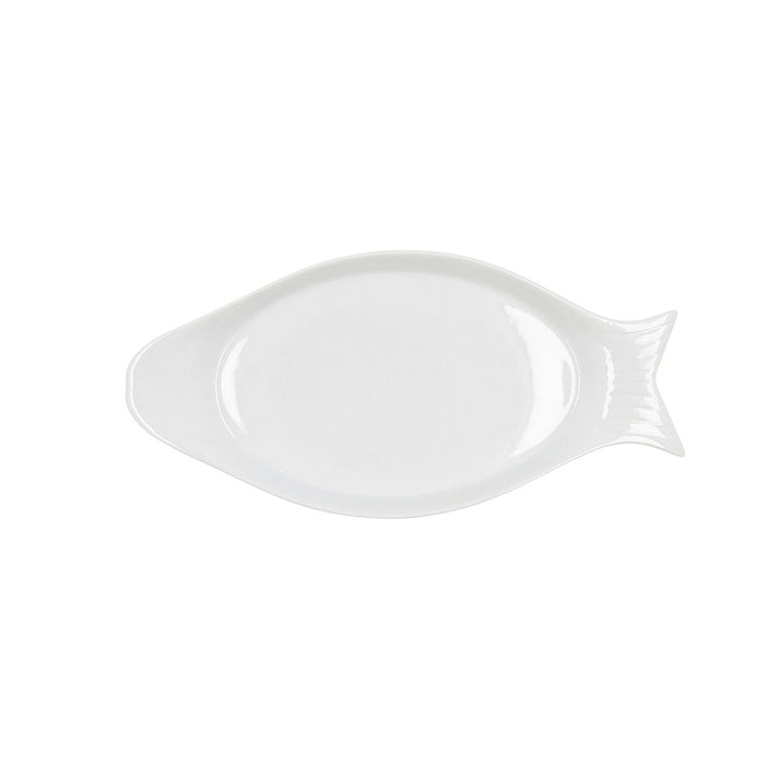 Platou pentru Servire Quid Gastro Ceramică Alb (32.5 x 15,5 x 2,5 cm) (Pack 6x)
