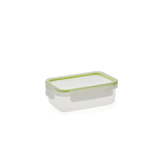 Cutie pentru Prânz Quid Greenery 475 ml Transparent Plastic (4 Unități) (Pack 4x)