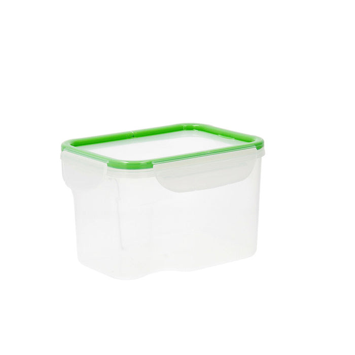 Cutie pentru prânz ermetică Quid Greenery 1,8 L Transparent Plastic (Pack 4x)