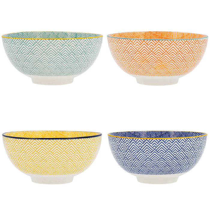 Bol Quid Pippa Ceramică (15 x 15 x 7,3 cm) (Pack 6x)