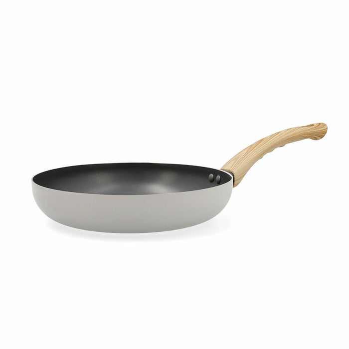 Tigaie Quid Moss Aluminiu ștanțat Gri Metal (24,5 cm)