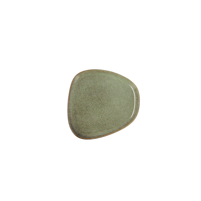 Platou Plat Bidasoa Ikonic Verde Ceramică 14 x 13,6 cm (12 Unități) (Pack 12x)