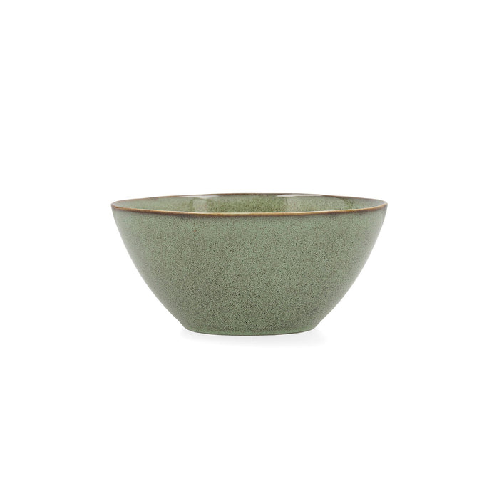 Bol Bidasoa Ikonic Ceramică Verde (15,8 x 15 x 7 cm) (Pack 6x)