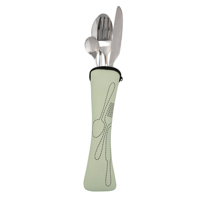 Set de Tacâmuri Quid Verde 5 Piese Metal