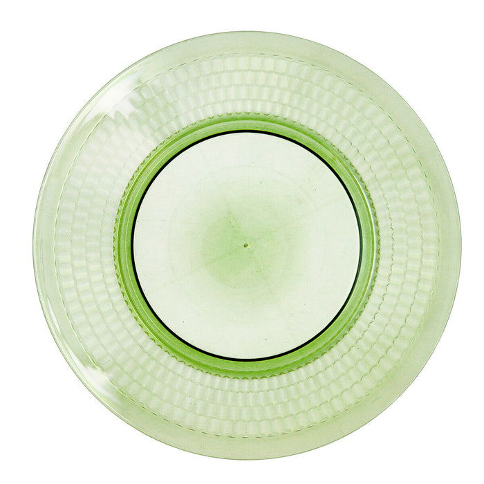 Platou Plat Quid Viba Verde Plastic Ø 27 cm 27 cm (12 Unități) (Pack 12x)