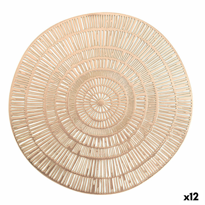 Suport pentru farfurii Quid Habitat Spirală Auriu* 38 cm (Pack 12x)