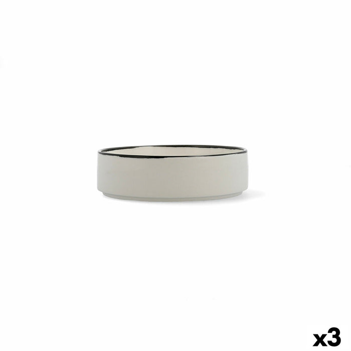 Bol Ariane Vital Filo Ceramică Alb Ø 18 cm (3 Unități)