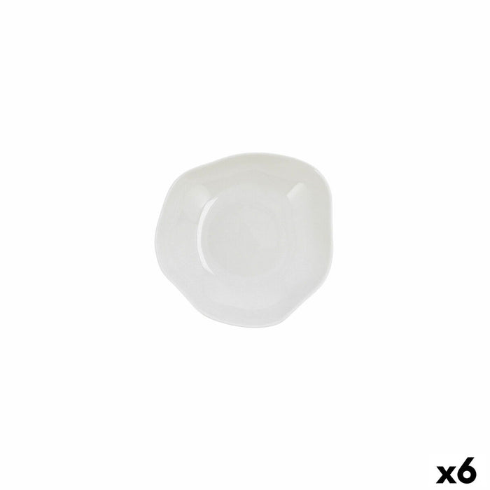 Bol Ariane Earth Ceramică Alb Ø 17 cm (6 Unități)