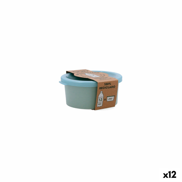 Cutie rotundă pentru prânz cu capac Quid Inspira 250 ml Verde Plastic (12 Unități)