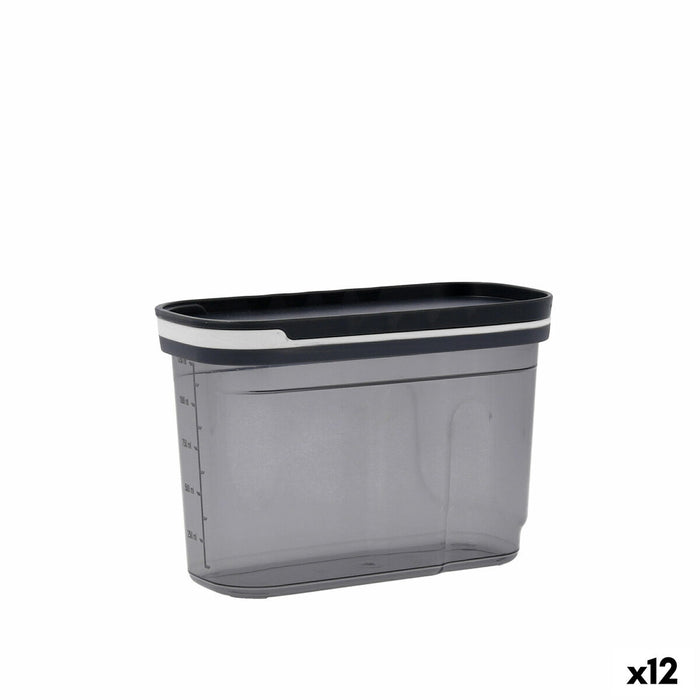 Staniu Quid City Cu Capac Dozator 1,2 L Gri Plastic (12 Unități)