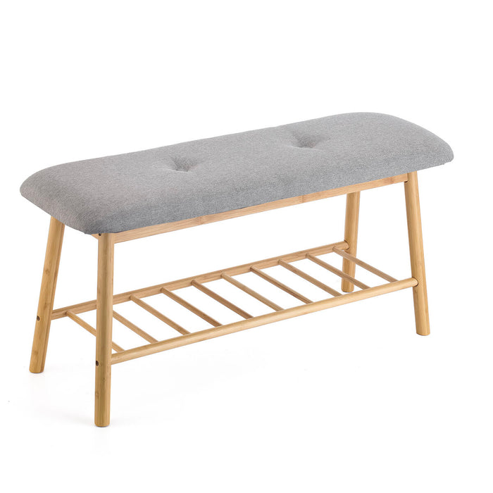 Pantofar Vinthera Moa Gri Lemn 69 x 24,5 x 31 cm