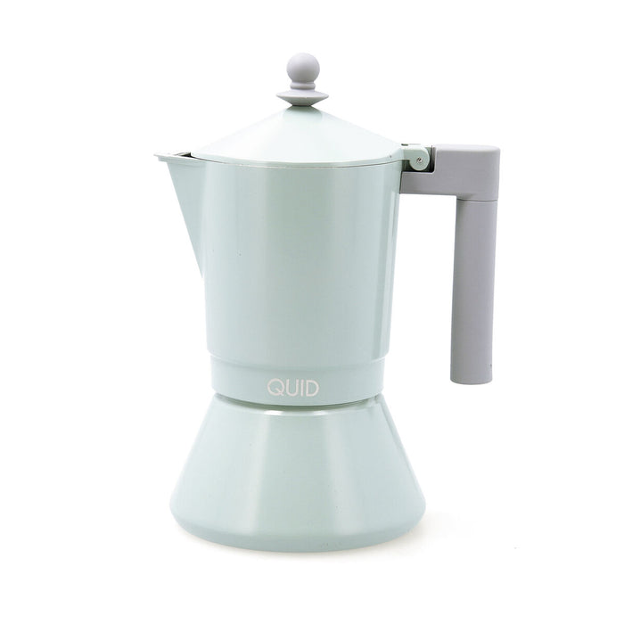 Cafetieră Italiană Quid Ozon Verde Metal 9 Cești