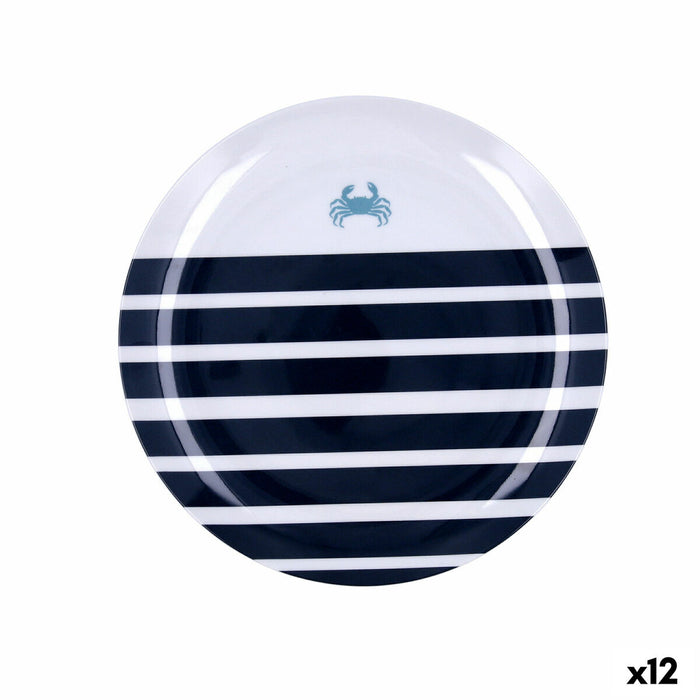 Platou Plat Quid Atlantic Multicolor Bioplastic 25 cm (12 Unități)