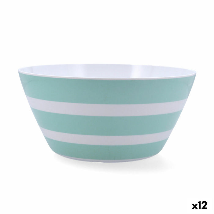 Salatieră Quid Atlantic Multicolor Bioplastic 25 x 12 cm (12 Unități)
