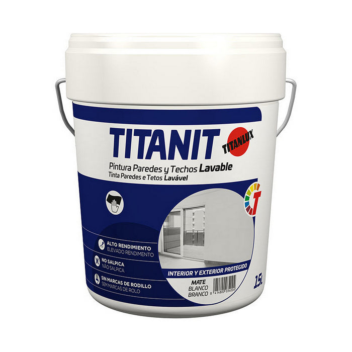 Tablou Titanlux Biolux  a62000815 Alb 15 L