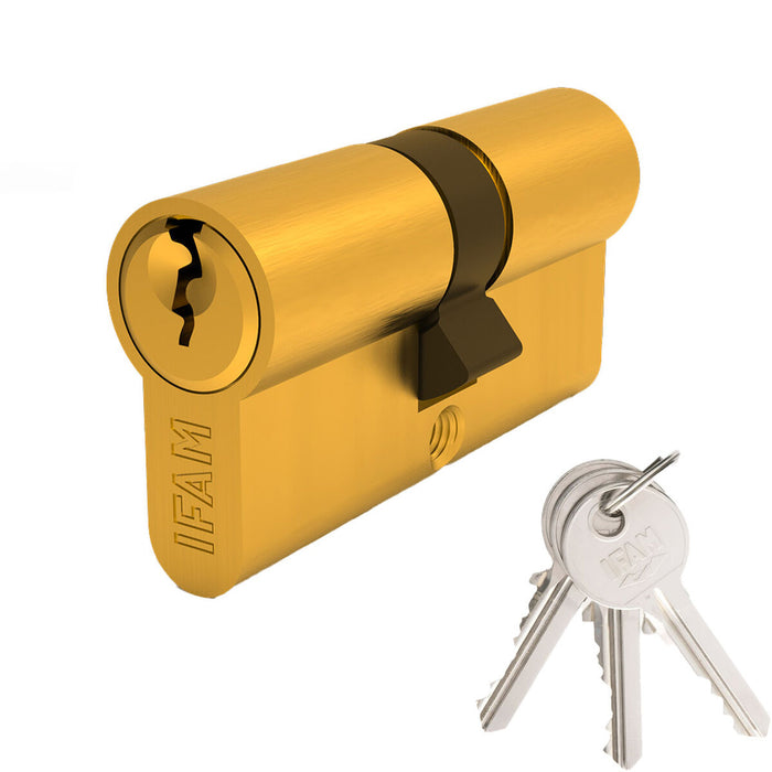 Cilindru de securitate IFAM Start STS3535 Alamă Oțel 7,17 x 1,68 x 3,27 cm