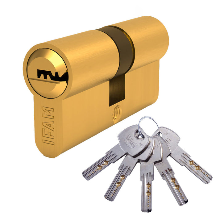 Cilindru de securitate IFAM Start STR3040 Alamă Oțel 7,36 X 1,68 X 3,27 cm