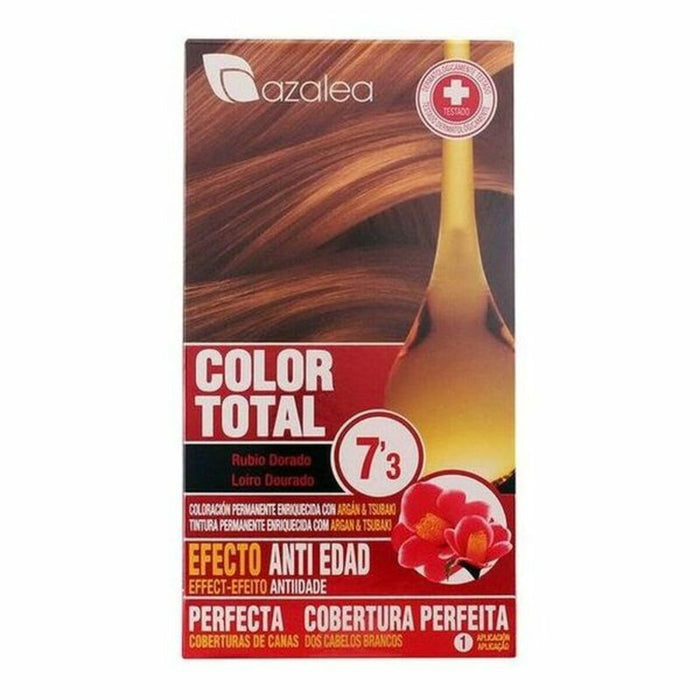 Vopsea Permanentă Anti-aging Azalea Color Total Blond Auriu