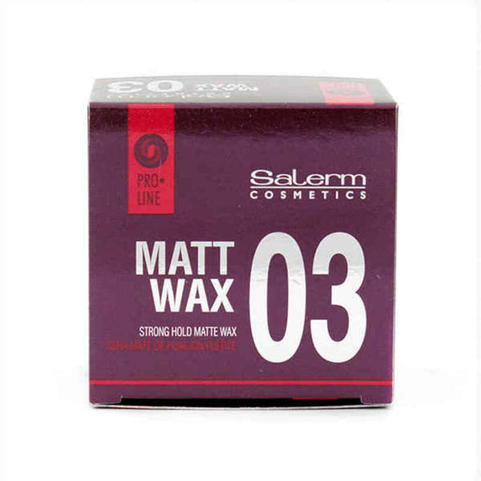 Ceară de Fixare Rezistentă Salerm Proline 03 Matt Wax Salerm (50 g) (50 ml)