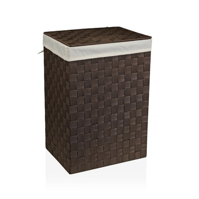 Coș Multifuncțional Versa Ciocolată Ratan (32 x 46 x 24 cm)