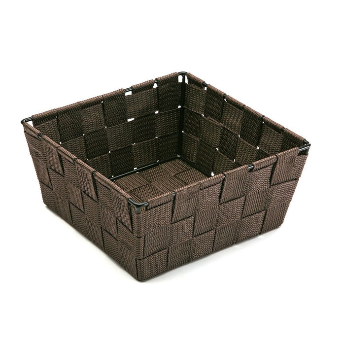 Coș Multifuncțional Versa Ciocolată 19 x 9 x 19 cm