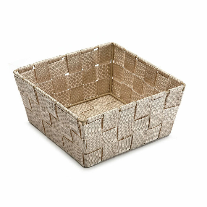 Coș Multifuncțional Versa Bej Baie și duș 19 x 9 x 19 cm