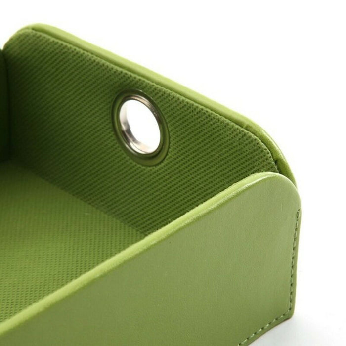 Suporturi pentru depozitarea articolelor din buzunare Versa Argintiu Imitație de piele Metal (13 x 6,5 x 20 cm)