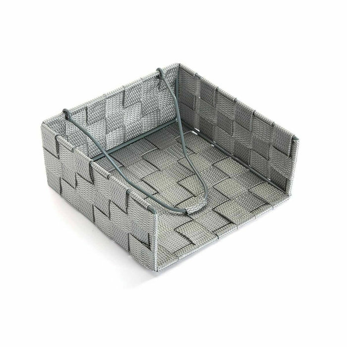 Suport pentru Șervețele Versa Gri polipropilenă 19 x 8 x 19 cm