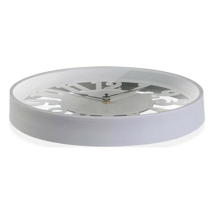 Ceas de Perete Versa Plastic (4,5 x 30 x 30 cm)