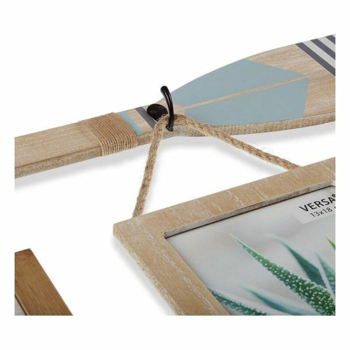 Suport pentru Poze Versa Vâslă Multiplu Въже Lemn MDF 5 x 35 x 55 cm (35 x 55 cm)