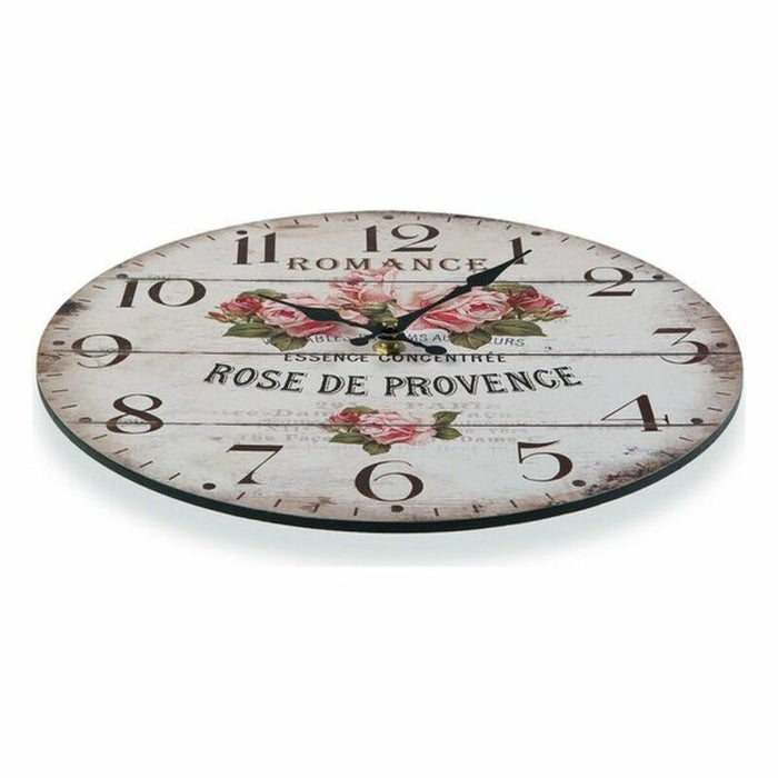 Ceas de Perete Versa Romance Lemn (4 x 30 x 30 cm)