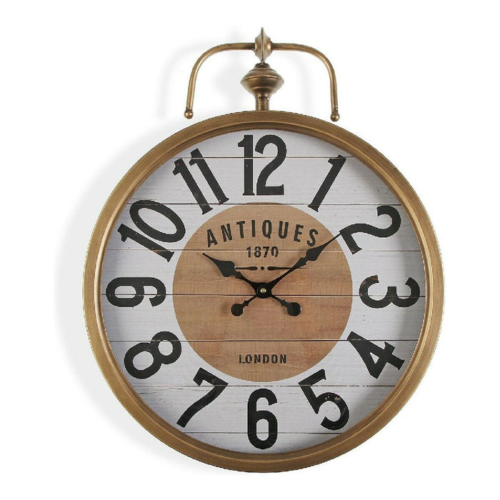 Ceas de Perete Versa Antiques Metal (6 x 60 x 48 cm)